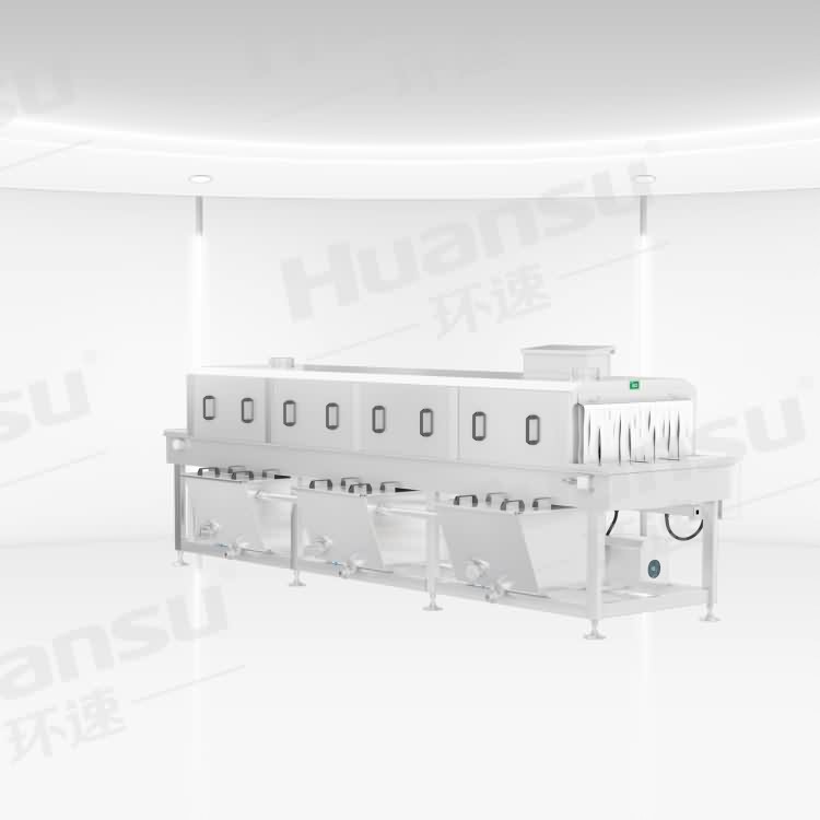 托盤式洗箱機(jī)價(jià)格,環(huán)速提供免費(fèi)試機(jī) 帶設(shè)備回工廠
